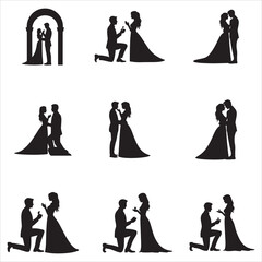 Marriage Proposal Clip Art
