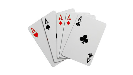 Obraz premium Four Aces Playing Cards