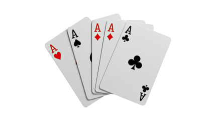Four Aces Playing Cards