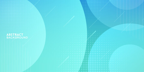 Modern abstract bright blue green gradient illustration background with simple pattern. Cool design. Eps10 vector