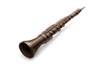 Elegant english horn icon for music design and composition themes