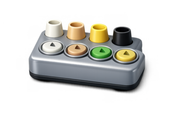 Musical instrument pitch pipe icon for music composition and tuning tools