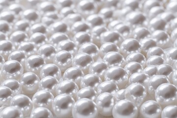 White pearl bead texture ideal for upscale backgrounds and layouts