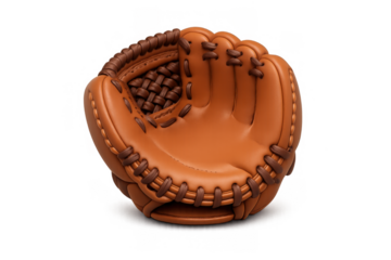 Catcher's mitt icon for sports design and baseball themes