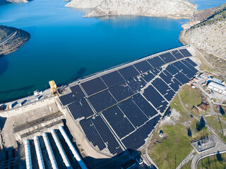 Abania hydroelectric dam Vau i Dej&euml;s Hydroelectric Power Station