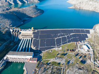 Abania hydroelectric dam Vau i Dej&euml;s Hydroelectric Power Station