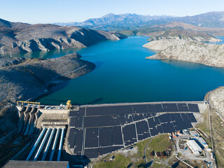 Abania hydroelectric dam Vau i Dej&euml;s Hydroelectric Power Station