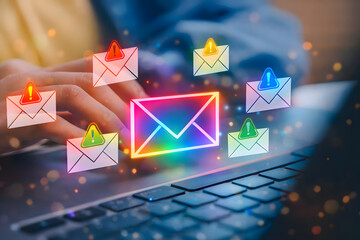 Uploading documents from folder. Open File folder with flying blank documents. Data transfer backup, File Sharing, Document Transferring concept