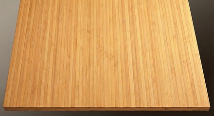 Naklejka premium Top-down View of Vertical Bamboo Strands in High-End Architectural Panel