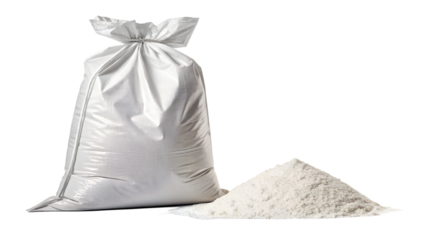 Premium Organic Fertilizer Bag - Pure White Eco-Friendly Soil Amendment Mockup