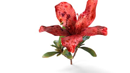 bumble bee hovering over flower