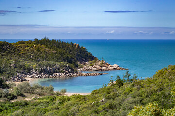 Fototapeta premium view of a bay on the island 