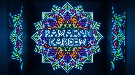 Ramadan Kareem Background. Happy Ramadan Mubarak Background Design