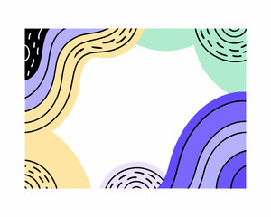 Obraz premium Abstract vector background with space for text