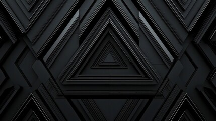 The use of triangles creates depth and interest in this background.