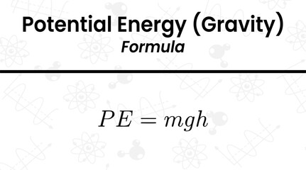 Exploring the gravitational potential energy formula PE equals mgh its components and real world applications