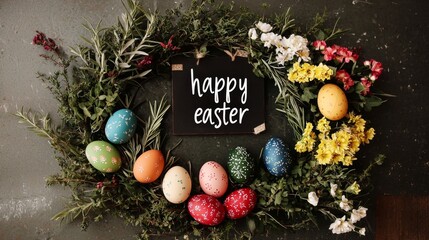 Brighten Your Holiday with a Handmade Easter Wreath