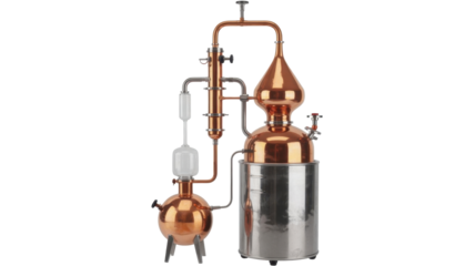 Copper Alembic Still for Distilling