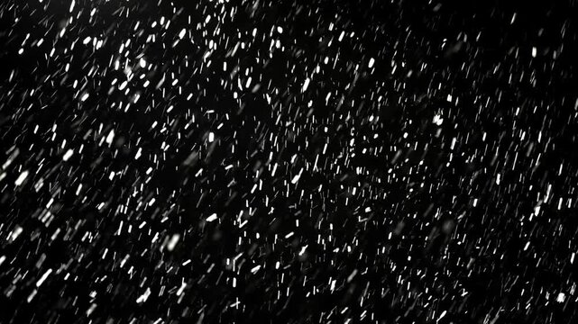 Tokyo,Japan - January 2, 2026: Falling heavy snow at night in Tokyo, Japan
