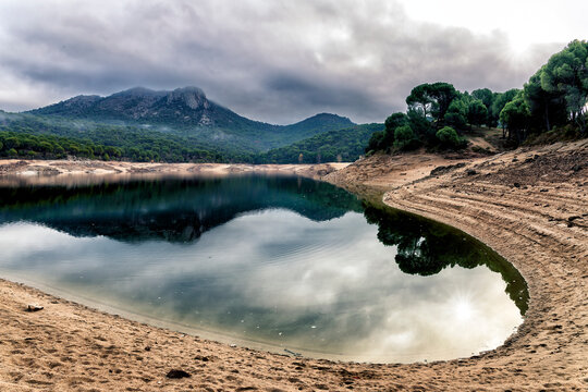 Sequ&iacute;a en el embalse y cerro Cabrera Alta