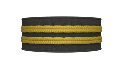 Pilot epaulette insignia, 2 stripes
