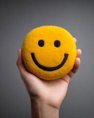 Employee mental health assessment hand congratulating smile background banner with mental, assessment, congratulating, smile, employee, hand, health