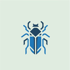 vector illustration of a cockroach