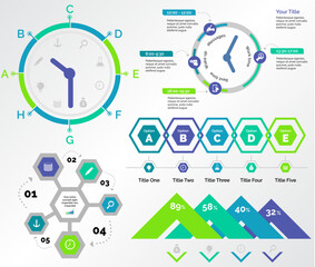 Five Logistics Templates Set
