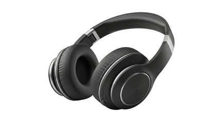 Black headset accessory for sound listening