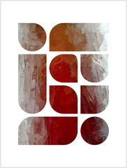 Poster designed with geometric shapes, White background, lines, Banner, Poster, abstract, solid color for media, social networks, Graphic illustration, layered shadow blended gradient effect 11