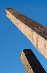 Different views of the city of Bologna, Italy.