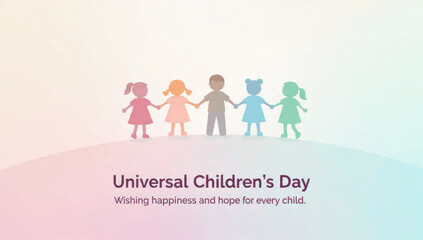 Universal Children's Day Illustration