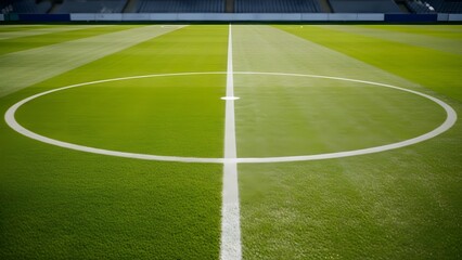 Obraz premium Soccer Stadium Field