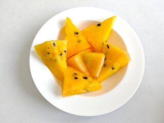 Slices of watermelon 