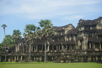 Fototapeta premium angkor wat hallway