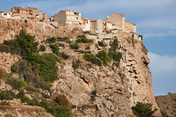 Fototapeta premium Traditional spanish village of Lietor. Albacete. Castilla La Mancha. Spain
