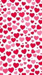 valentine hearts background