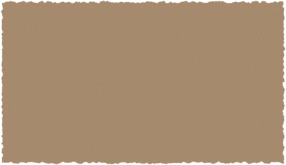 A textured brown rectangle with rough, torn edges, resembling a piece of aged paper or cardboard, suitable for a background.