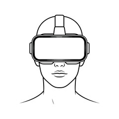 headset-worn-on-human-head-outline.