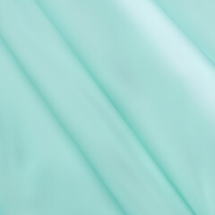 Blue fabric texture, wrinkled fabric as a background. V