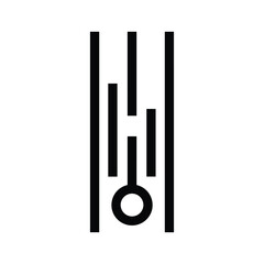 Modern minimalist logo design element