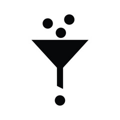 Martini glass with olives