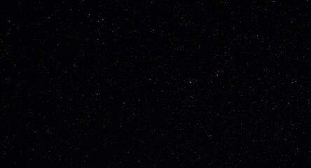 Deep space astrophotography: myriads of stars in the dark night sky.