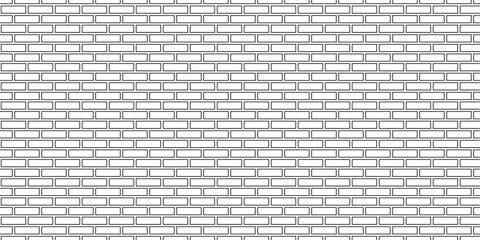 Obraz premium Texture brickwork block white concrete stucco isolated cement wall row urban interior limestone brick faced home and kitchen vintage wallpaper background.