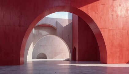 arch in the red fort