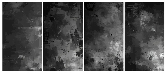 Black and white grunge film strip texture background