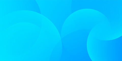 Abstract background blue with dynamic circle shape elements. Trendy and modern geometric gradient background. Vector Illustration