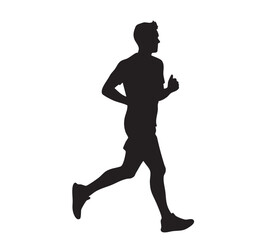 Obraz premium Fitness People Silhouette