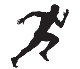 Obraz premium Fitness People Silhouette