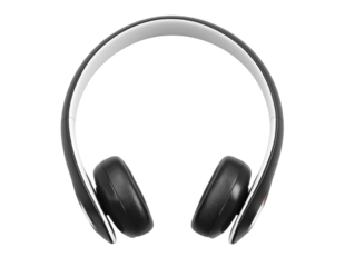 Wireless Over-Ear Headphones on White Background